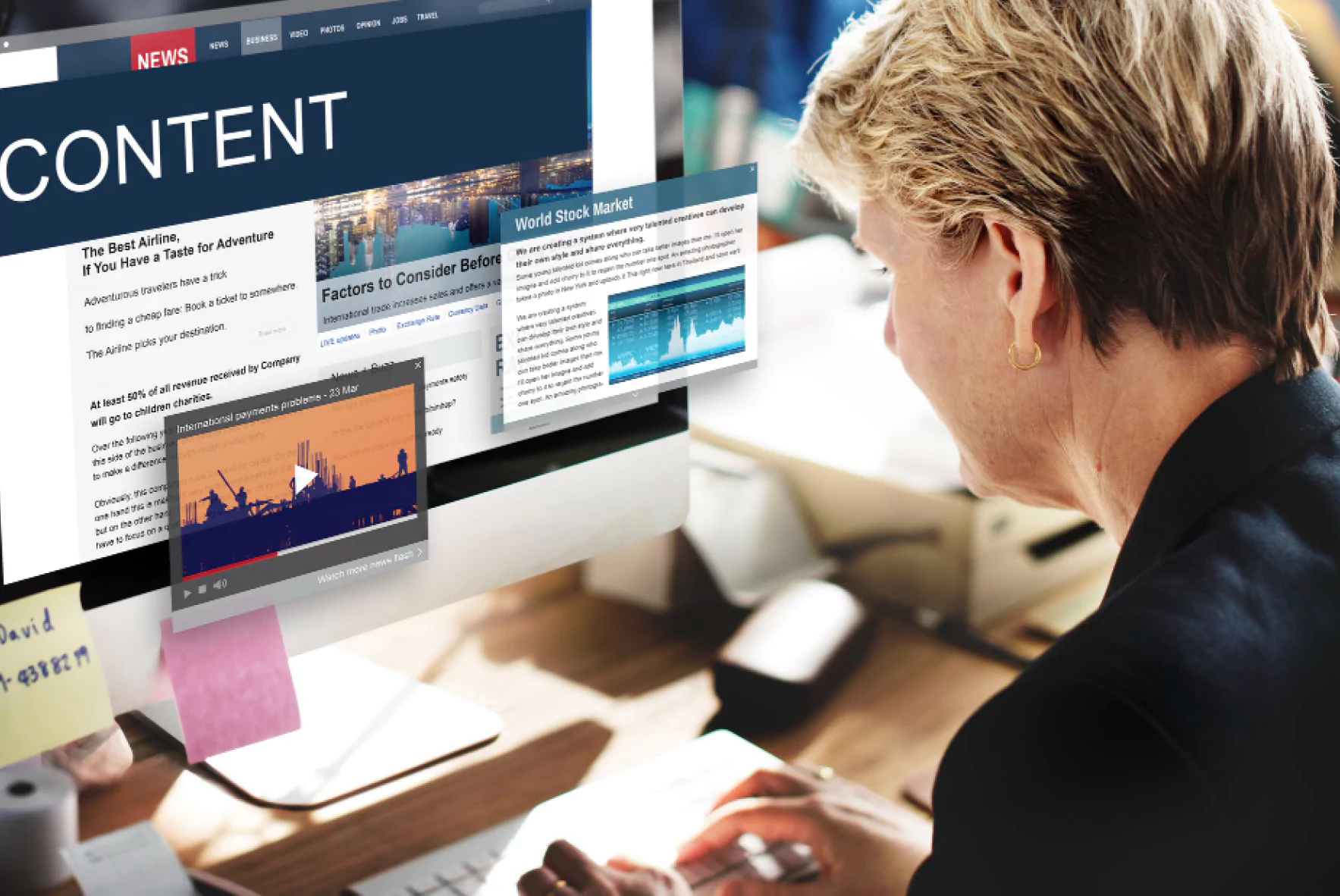 Content strategy and creation
                            